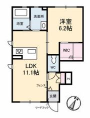 リヴェールの間取り画像