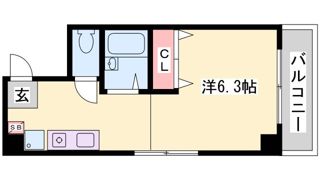 眺港苑の間取り画像