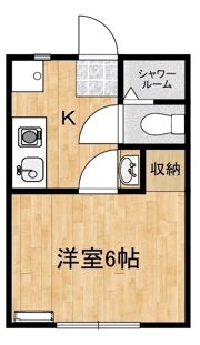 第2早川コーポの間取り画像