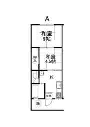 CASA坂脇の間取り画像