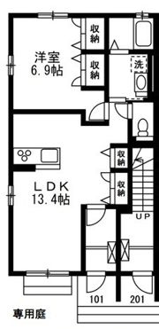 リバーⅠの間取り画像