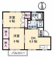 フレグランス瀬戸見 B棟の間取り画像