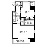 S-RESIDENCE淀屋橋の間取り画像