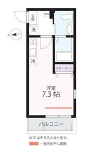 ハーミットクラブハウス 溝ノ口A号棟（仮）の間取り画像
