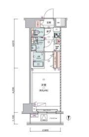 GENOVIA錦糸町Ⅱskygardenの間取り画像