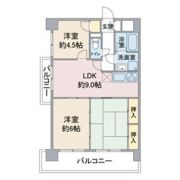 扶桑ハイツ1の間取り画像