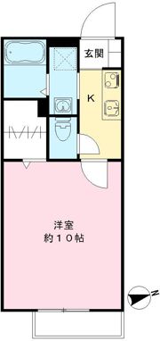 プルミエール Aの間取り画像