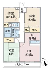 コート・グランディア西新井の間取り画像
