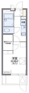 レオパレスグリーンメゾンの間取り画像