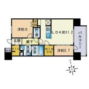 パークホームズ大濠公園フロントの間取り画像