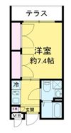 キャステリーノ三宿の間取り画像