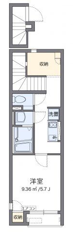 レオネクストKSM Plusの間取り画像