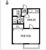 コーポ協和の間取り画像