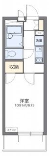 レオパレスマイムの間取り画像