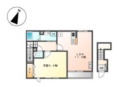 モデルナⅡの間取り画像