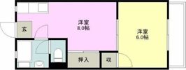 ハニリリカⅡの間取り画像