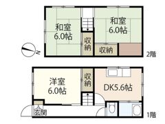 山本貸家の間取り画像