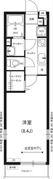 リブリ・FERIOⅠの間取り画像