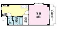 K3マンションの間取り画像