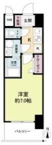ライジングメゾン新大阪サウスの間取り画像