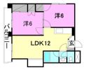 Riviere（枝松6）の間取り画像