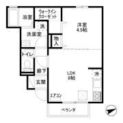 ネサンスの間取り画像