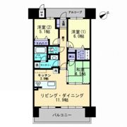 アルファステイツ大学病院通りの間取り画像