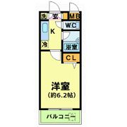 パレステュディオ赤坂弐番館の間取り画像