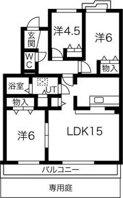 メトロ藤が丘の間取り画像