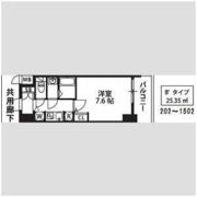 S-RESIDENCE新大阪駅前の間取り画像