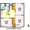 コーポ羽衣 Aグリーンの間取り画像
