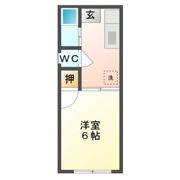 寿サンハイツの間取り画像