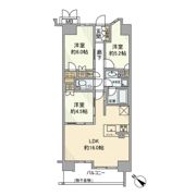 プレミストベイフォートスクエア豊洲の間取り画像
