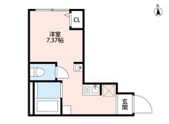 ソレイユ多摩川の間取り画像