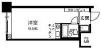 イーストコート2番街の間取り画像