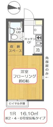 MY・ピュア千住曙町Bの間取り画像