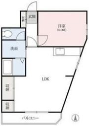 エフ・フラッツ駅前マンションの間取り画像