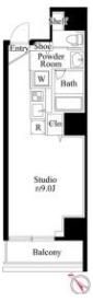 ミレドゥーエ日暮里の間取り画像