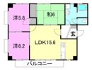 サンセール山越の間取り画像