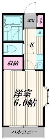 PYONハイツの間取り画像