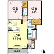 カーサ コバ A棟の間取り画像