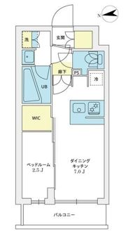 アジールコート豪徳寺の間取り画像