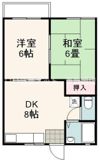 コーポIの間取り画像
