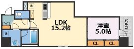Park Lane Kujoの間取り画像