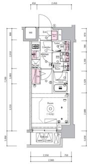 SYFORME YOKOHAMA-BANDOBASHIの間取り画像
