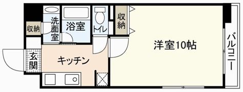 ウイングビルの間取り画像