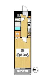ル・リオン錦糸町エグゼの間取り画像