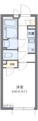 クレイノkeyakiの間取り画像