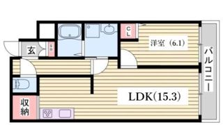 プレサンス新神戸の間取り画像