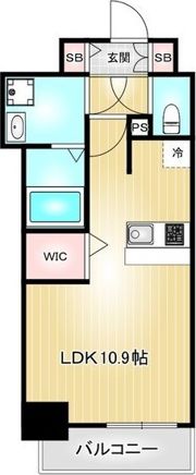 プレサンス池下トレスの間取り画像